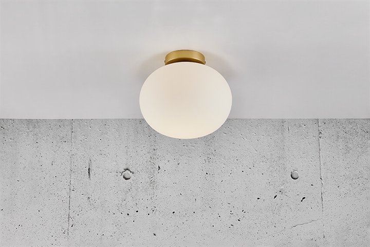 Alton loftlampe E27, opal